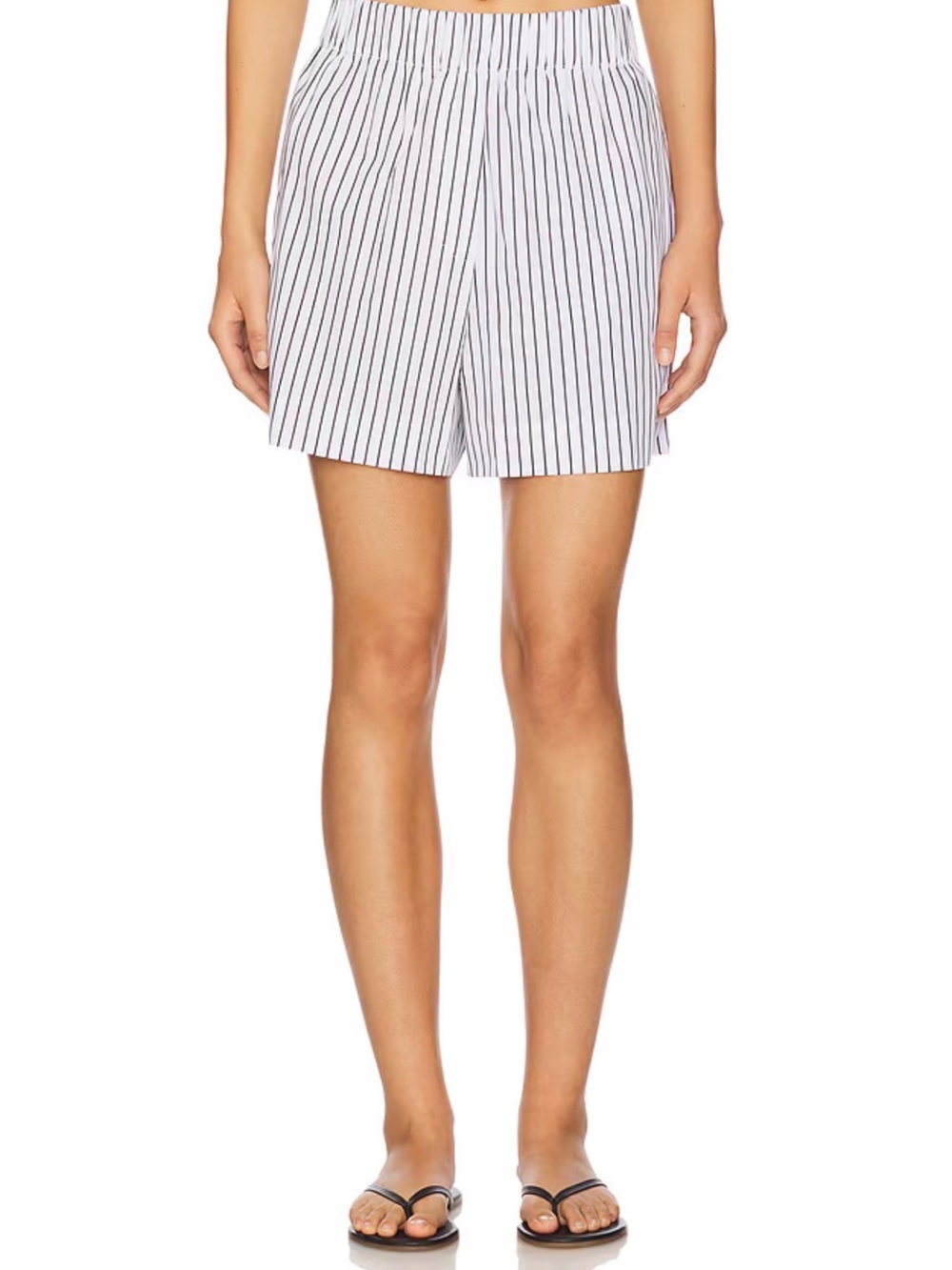 Sold Out NYC The Everything Shorts NWT in Black & White Stripes